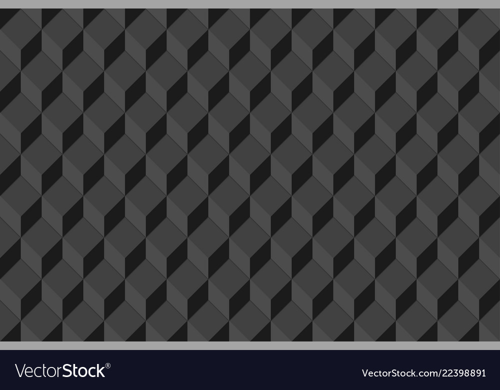 Black Cube Pattern Background