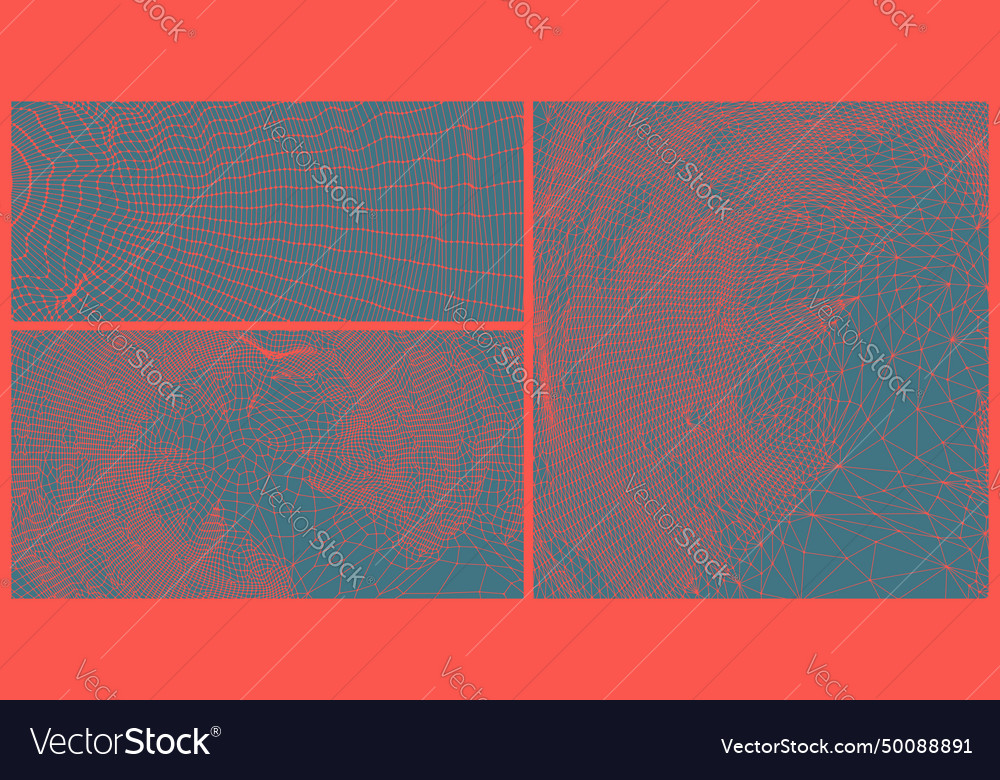 Cobweb or spider web network background vector image Cobweb or spider web network background