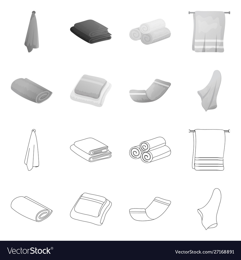 Design soft and clean symbol set vector image Design soft and clean symbol set