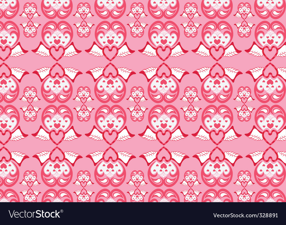 Heart pattern Royalty Free Vector Image - VectorStock