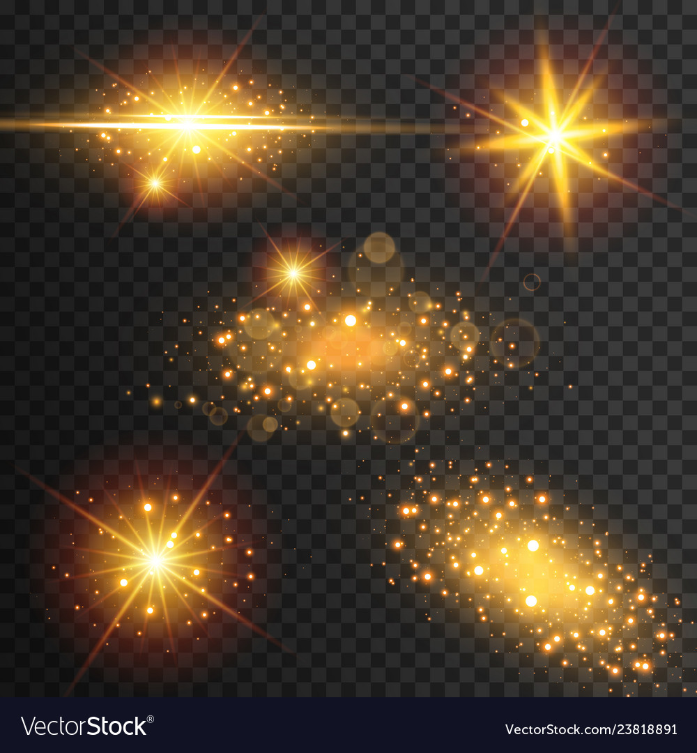 Light effect glow Royalty Free Vector Image - VectorStock