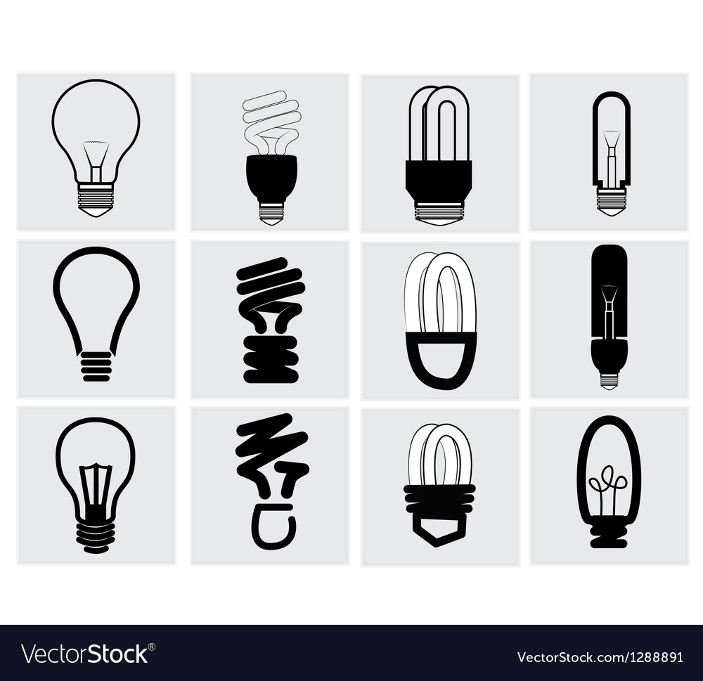 Modern Lightbulb Icon