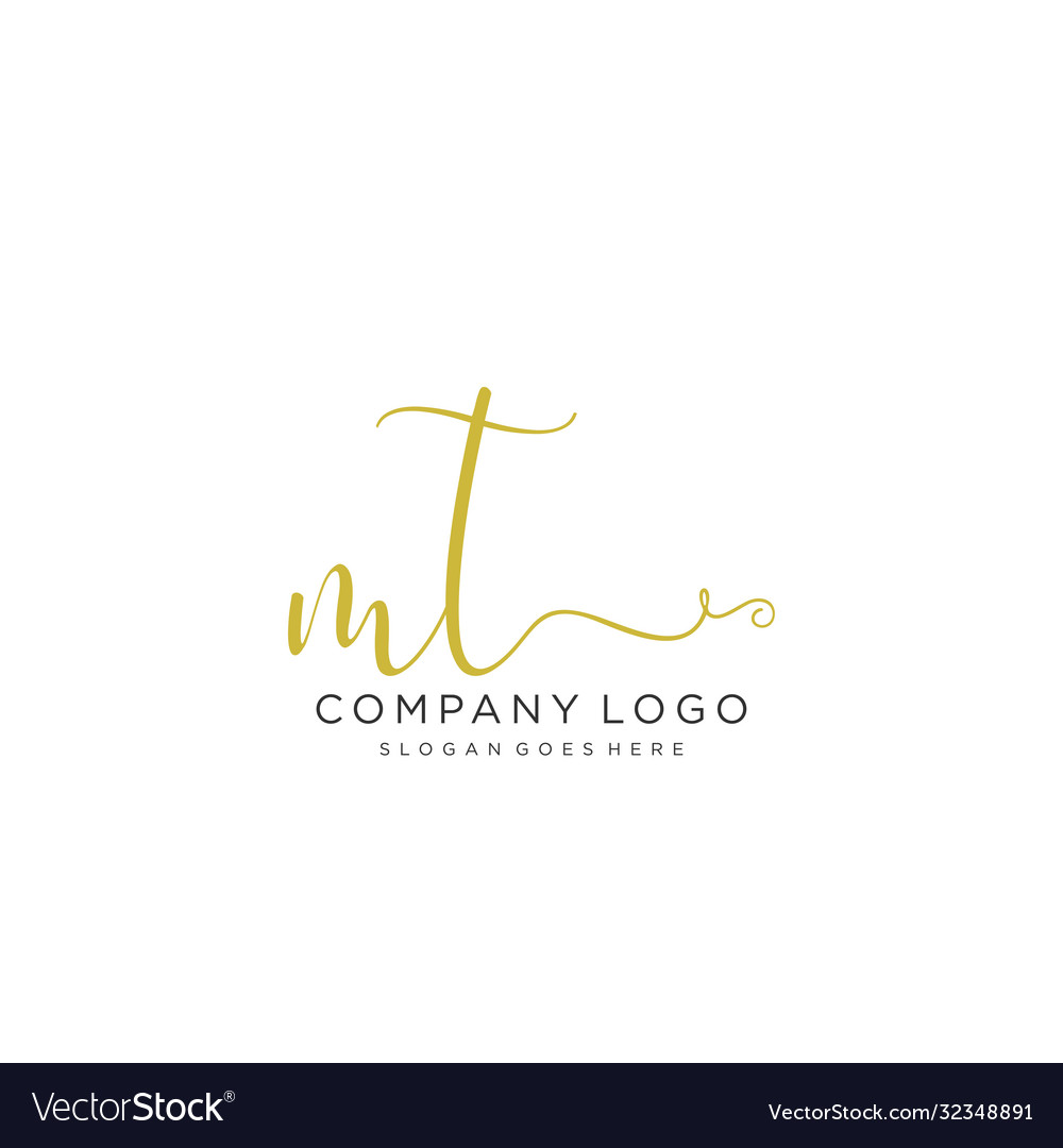 Mt erstes handschriftliches Logo Design