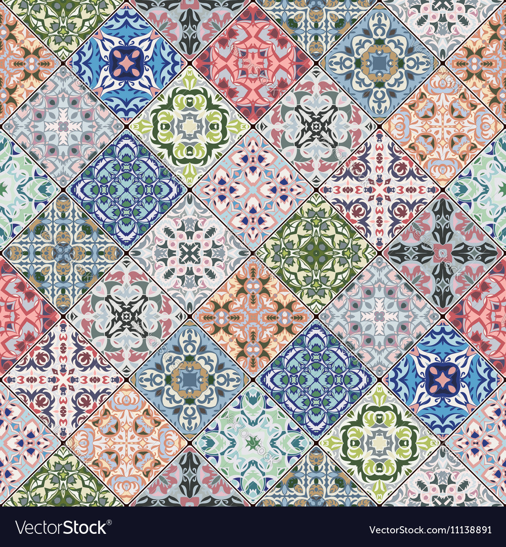 Patchwork abstrakte Muster