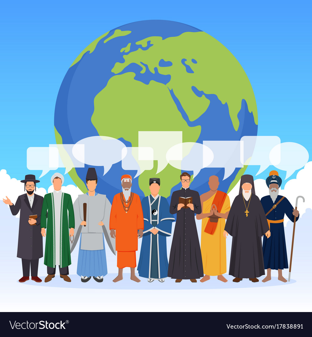 different religions in the world