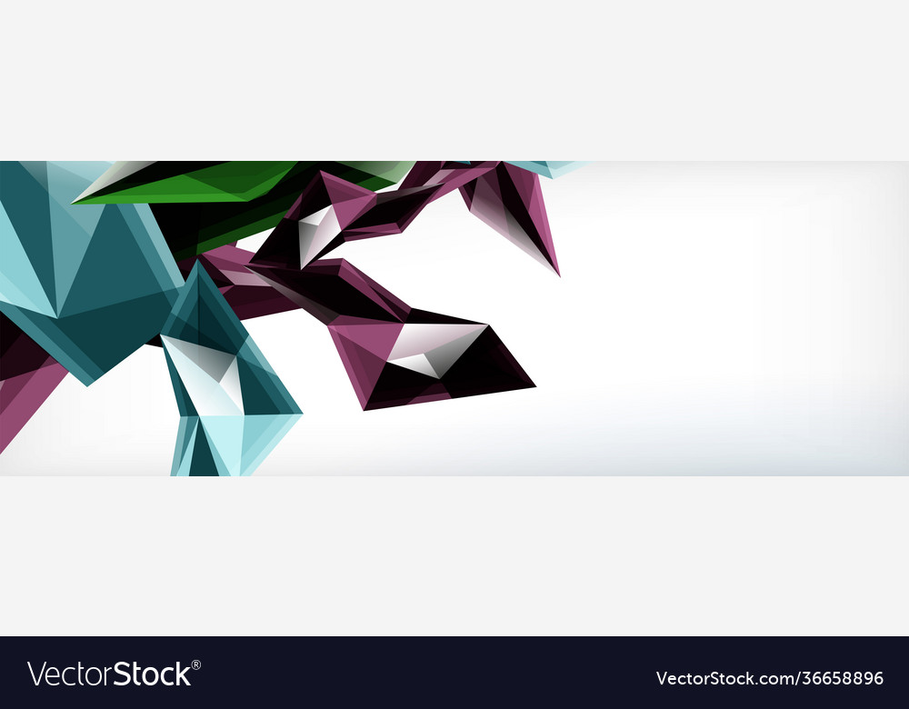 3d triangles and pyramids abstract vector image 3d triangles and pyramids abstract