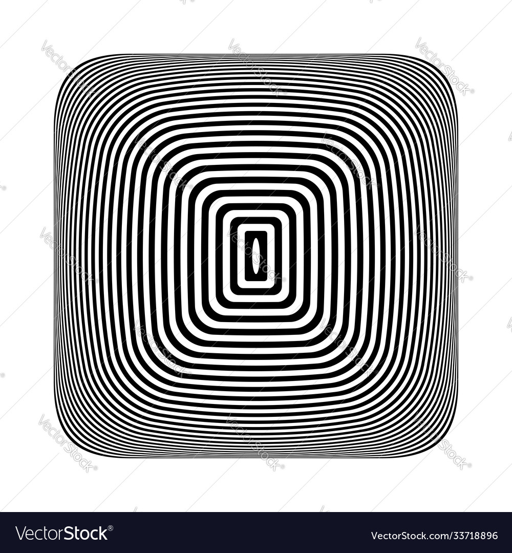 Abstract square design element