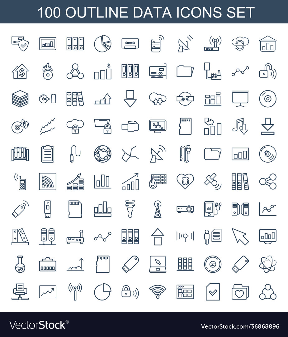 Data icons