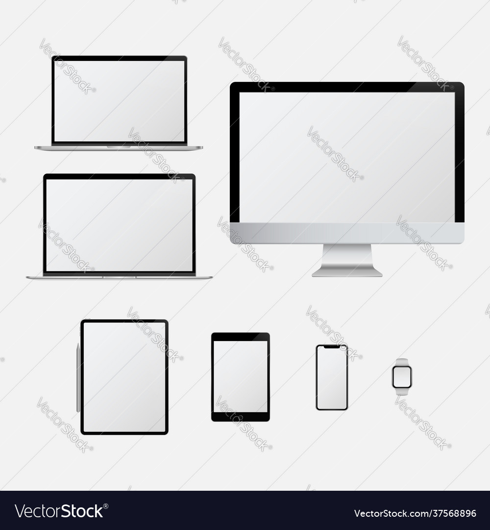 Digital Device Mockup Set