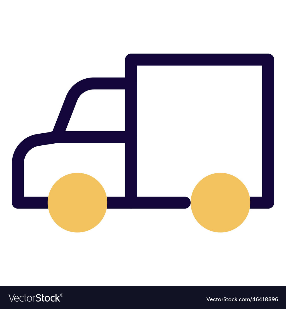 Full-sized pickup truck carrying shipment