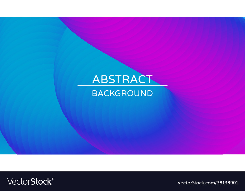 Abstract geometric background with 3d twisted