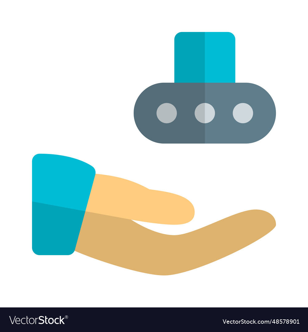 Handheld conveyor process for moving items