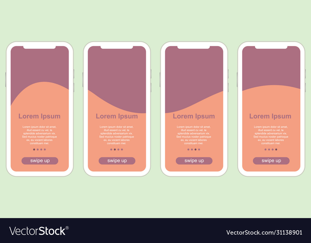 Download Instagram Story Layout Mockup Trendy Design Vector Image