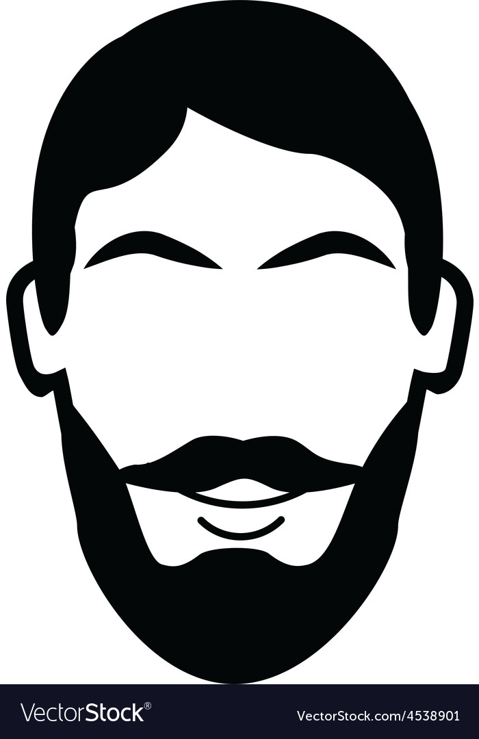 Lumberjack beard Royalty Free Vector Image - VectorStock