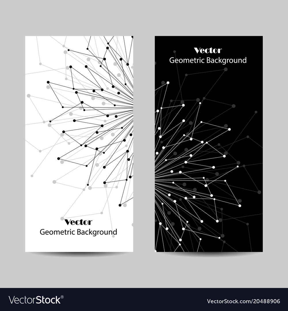 Connected Lines Network Background