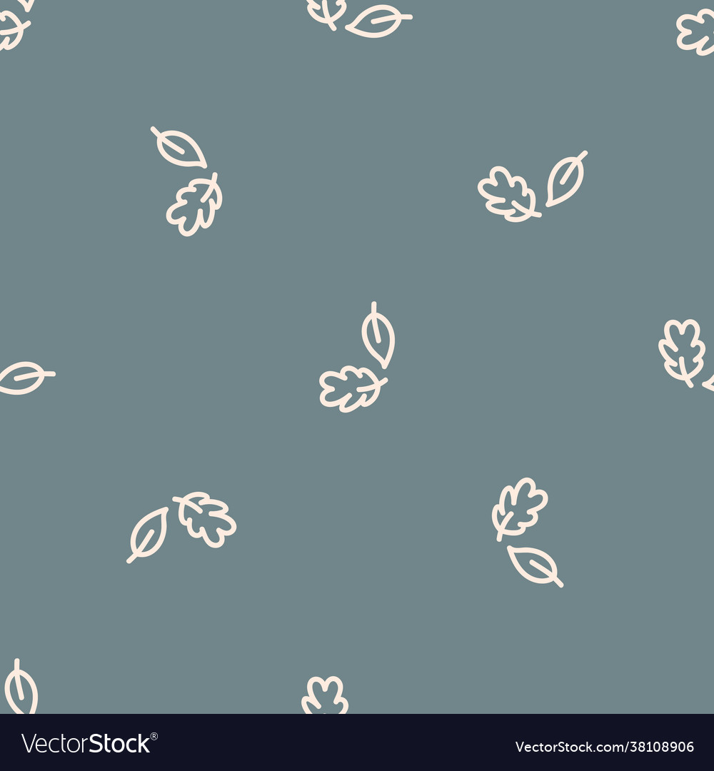 Seamless background leaf gender neutral pattern