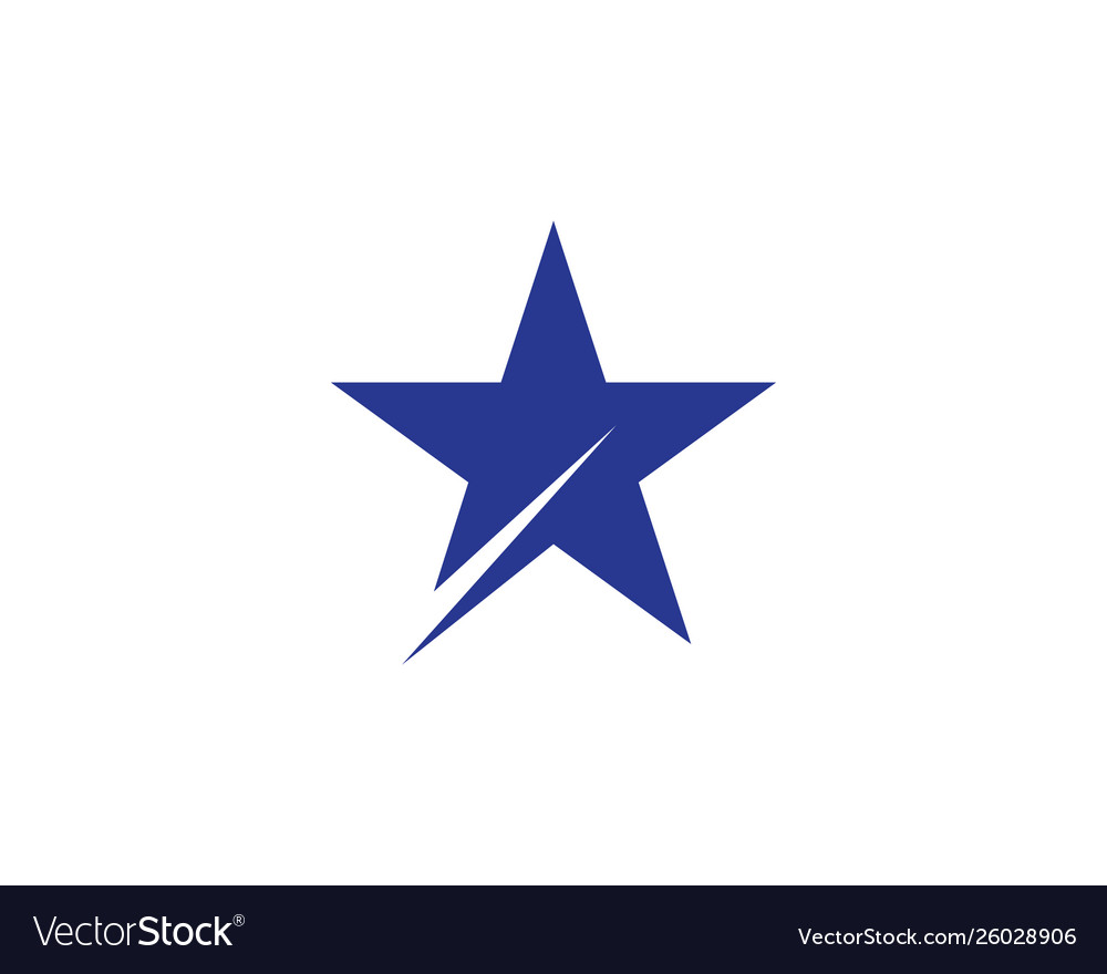 Star icon design Royalty Free Vector Image - VectorStock