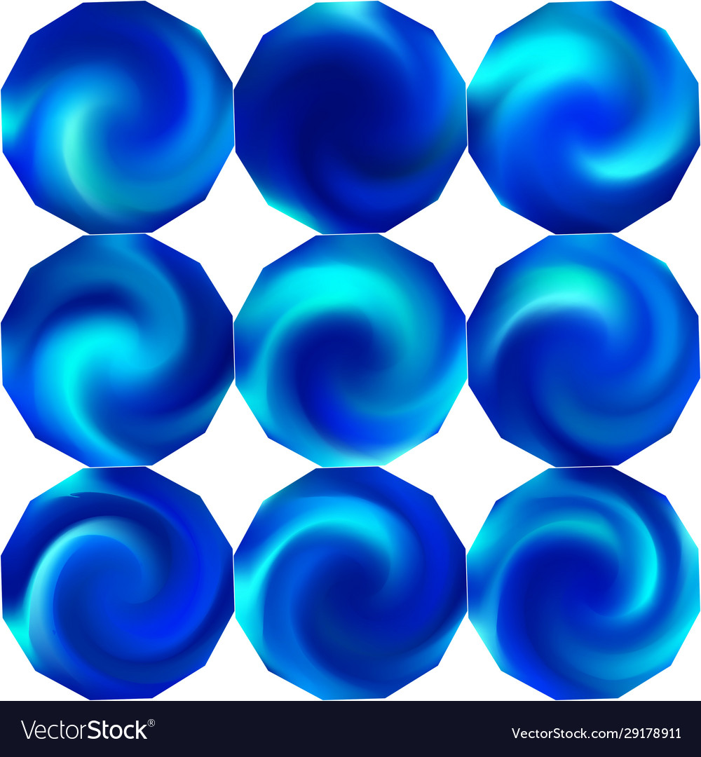 Chromatic background in form a shape vector image Chromatic background in form a shape