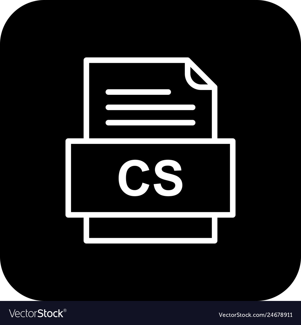 Cs file document icon