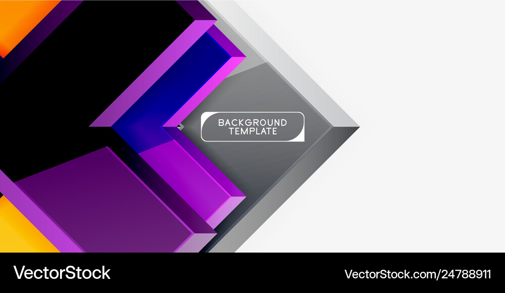 Glossy arrows background Royalty Free Vector Image