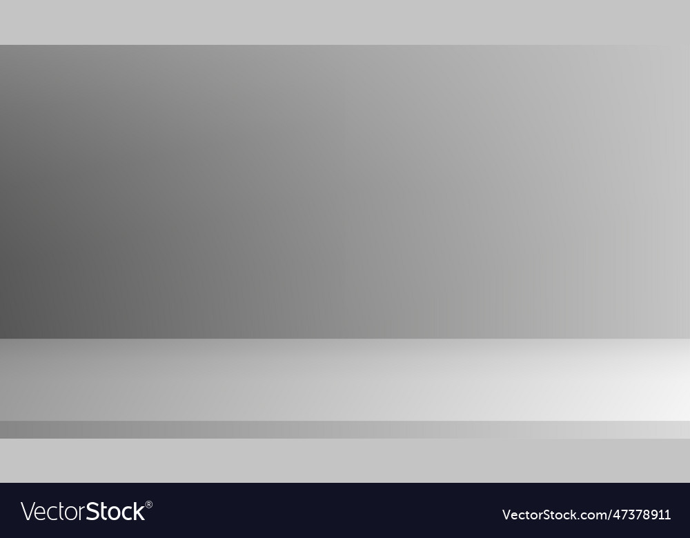 Grey Studio Background with Shadow