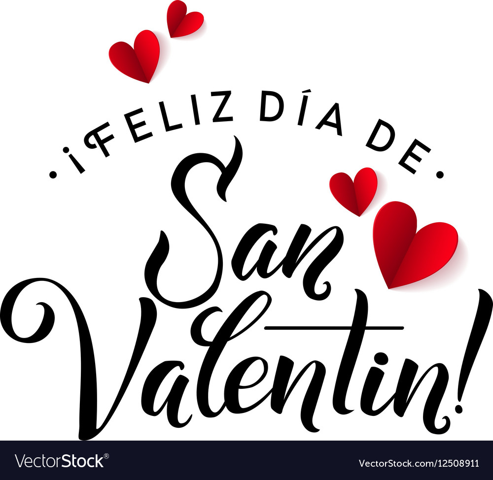 happy-valentines-day-card-spanish-calligraphic-vector-image