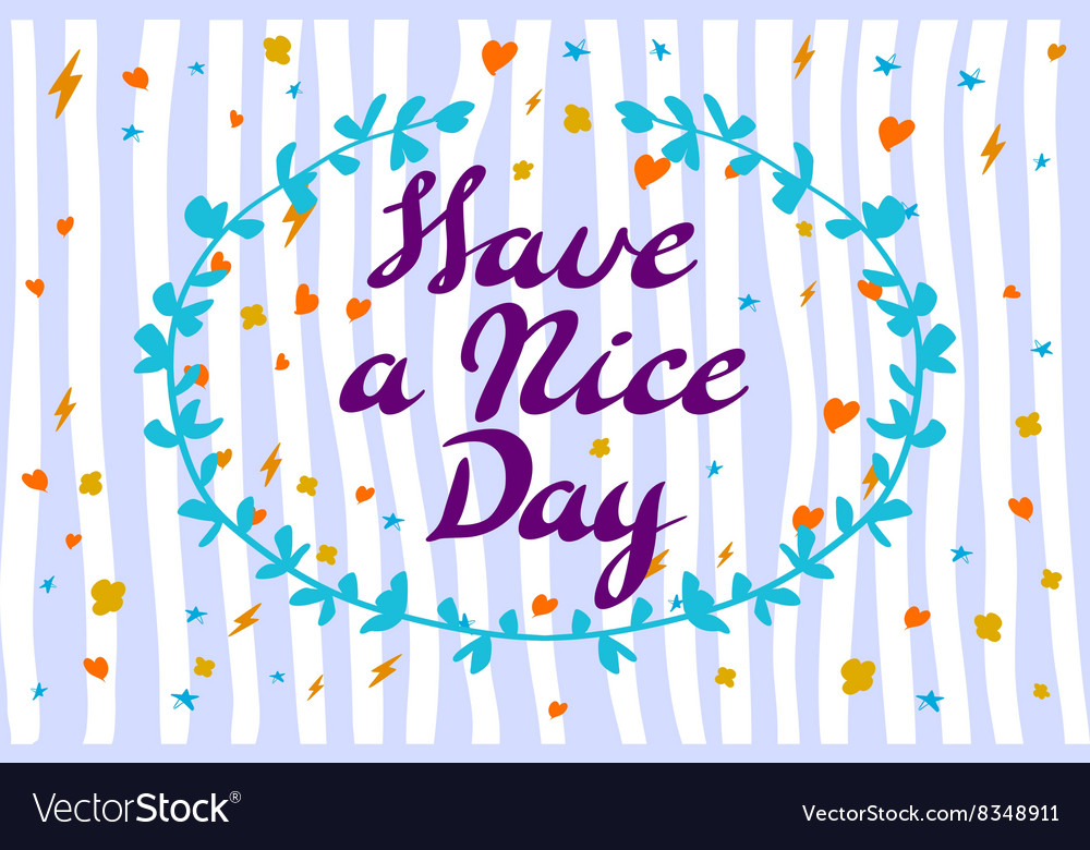 Wish You A Nice Day Ahead Email