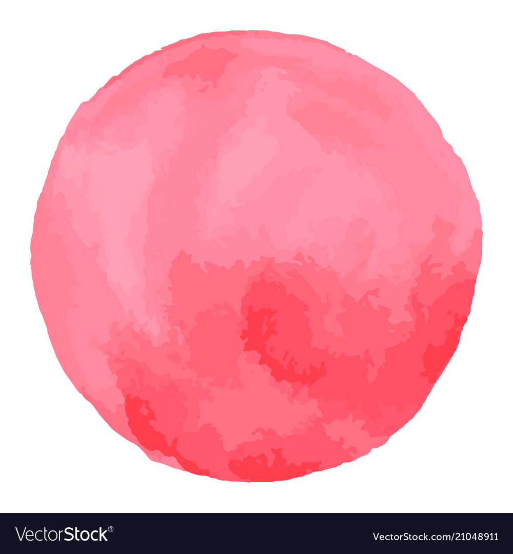 Pink Watercolor Splash Abstract