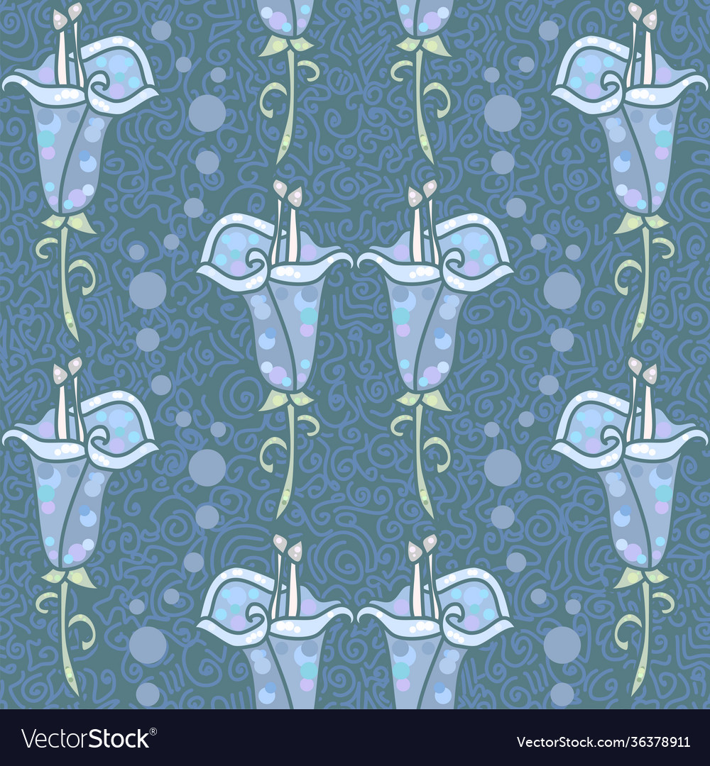 Symmetrical Calla Lily Pattern