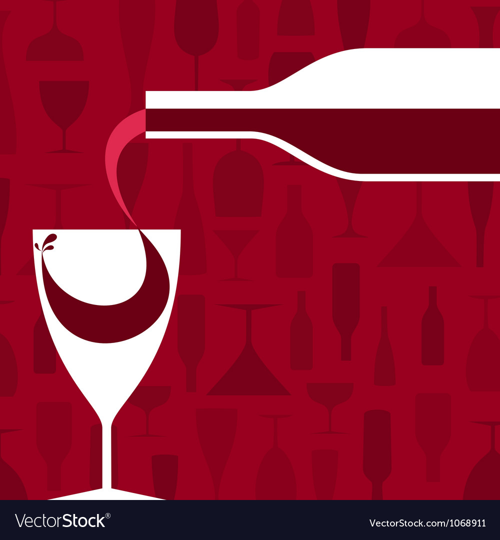 Wine Royalty Free Vector Image - VectorStock