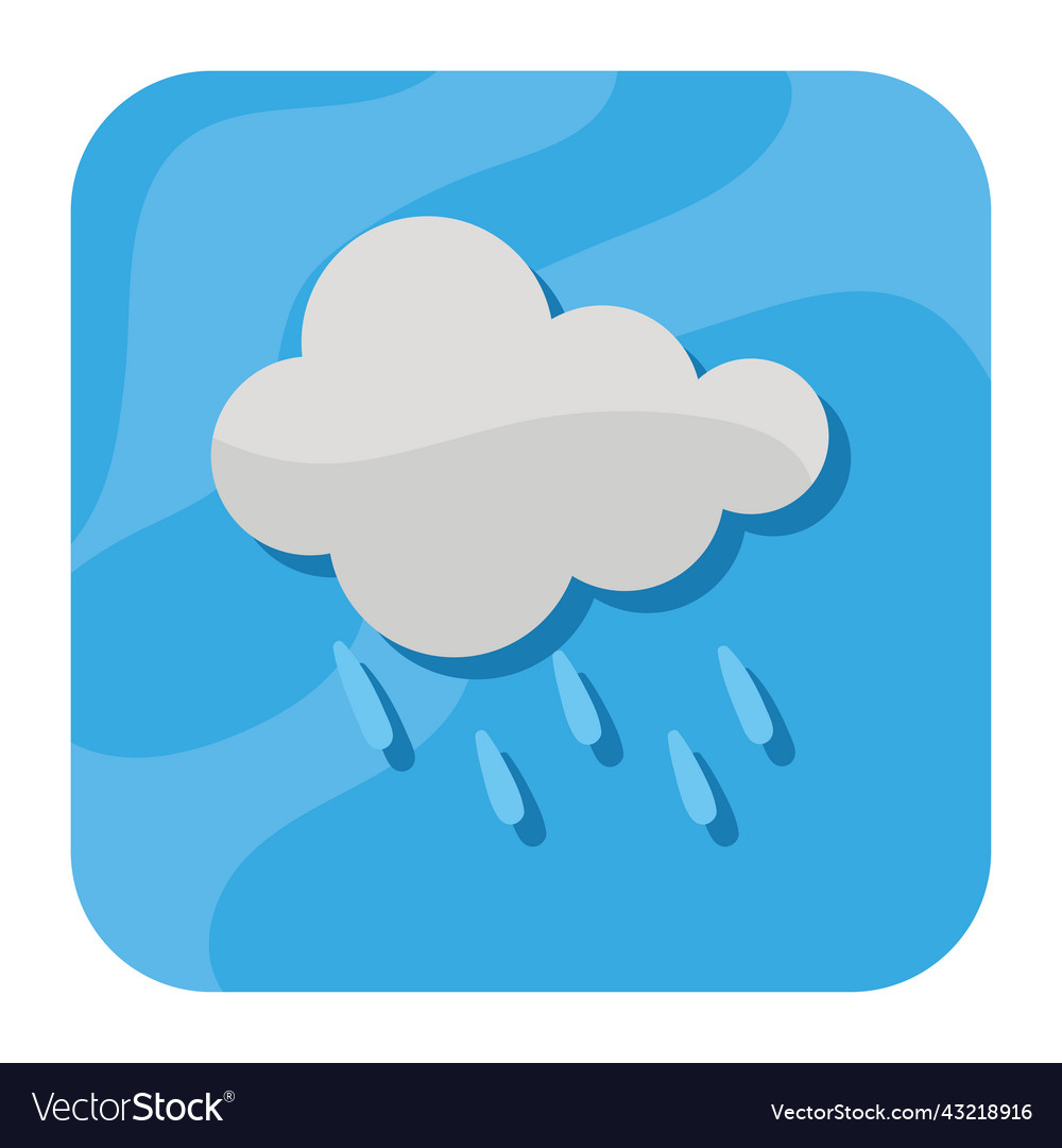 Cloud weather app button