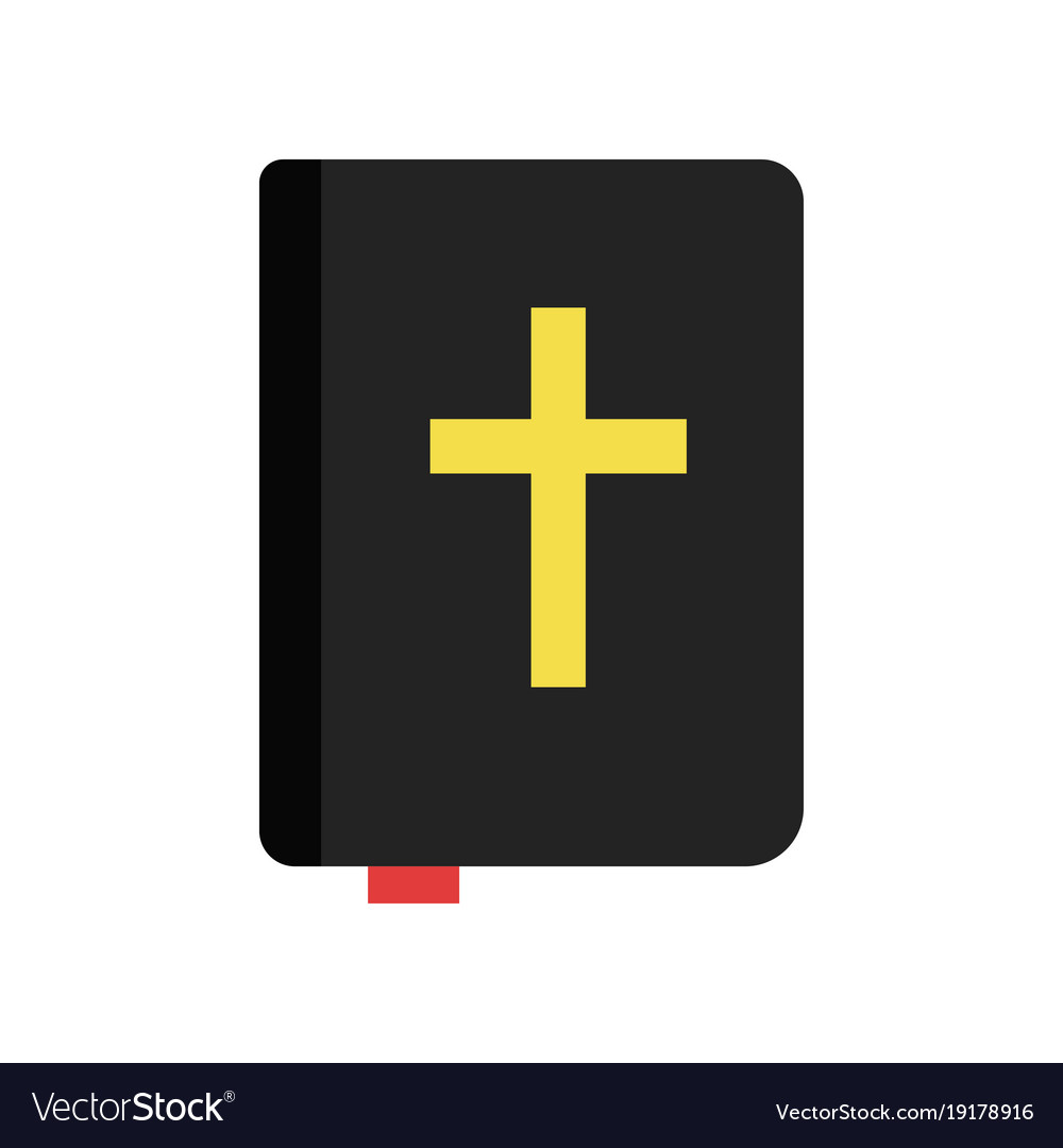Holy bible christian book of sacred texts Vector Image