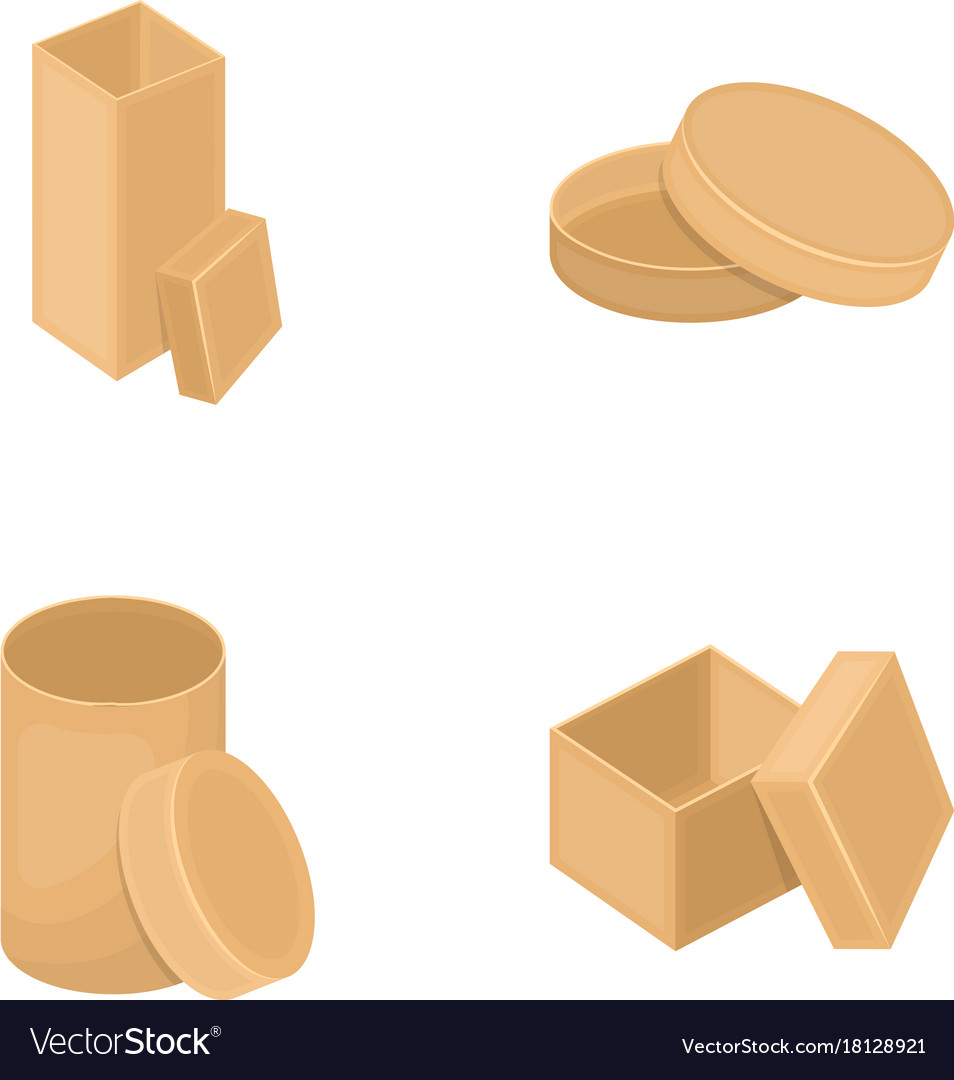 Box container package and other web icon