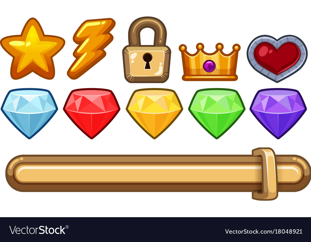 Different icons for computer game