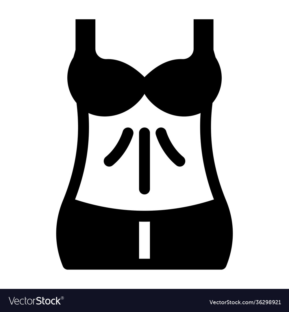 Female trunk Royalty Free Vector Image - VectorStock