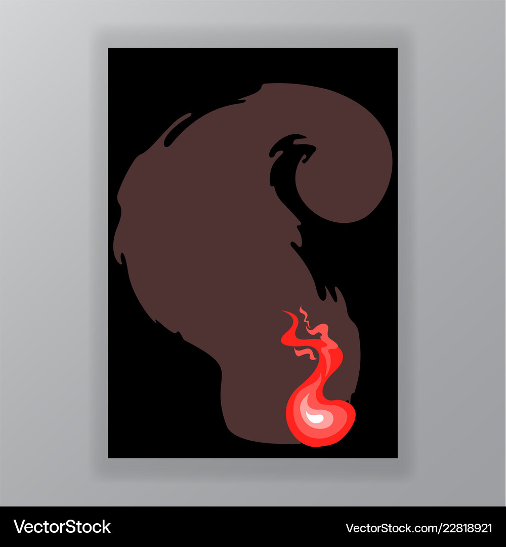 Fire flat cartoon Royalty Free Vector Image - VectorStock