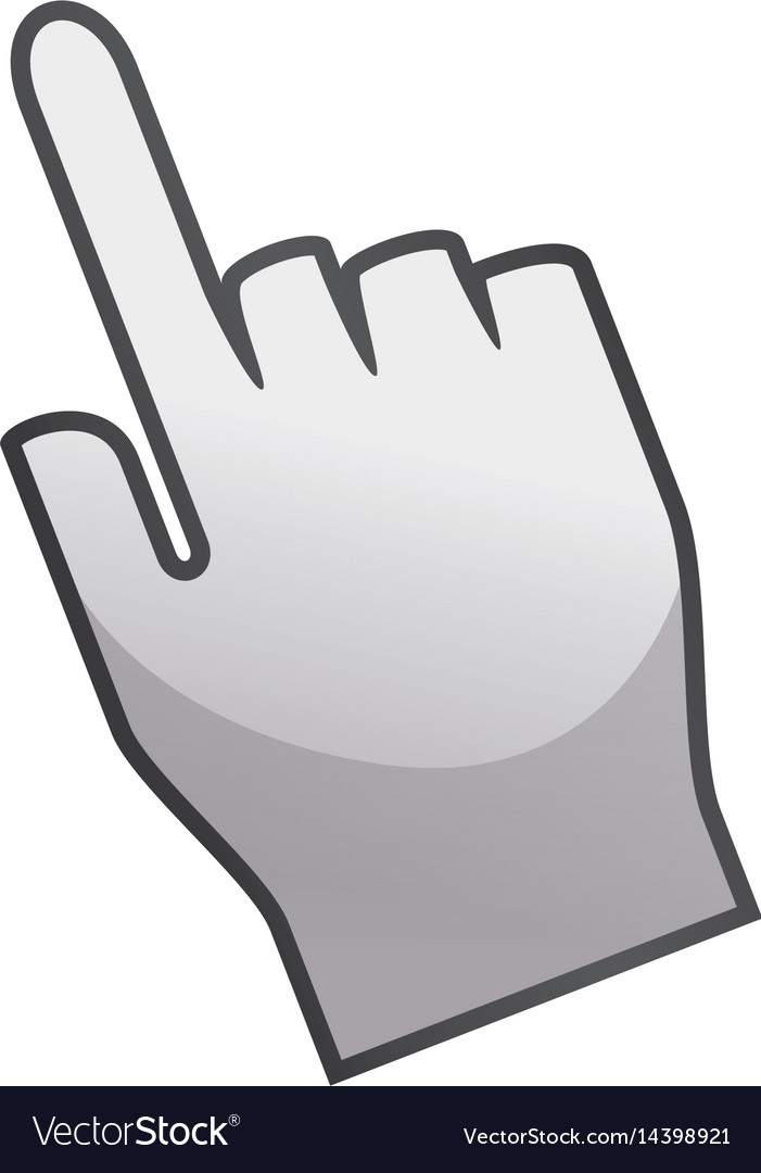 Hand click cursor