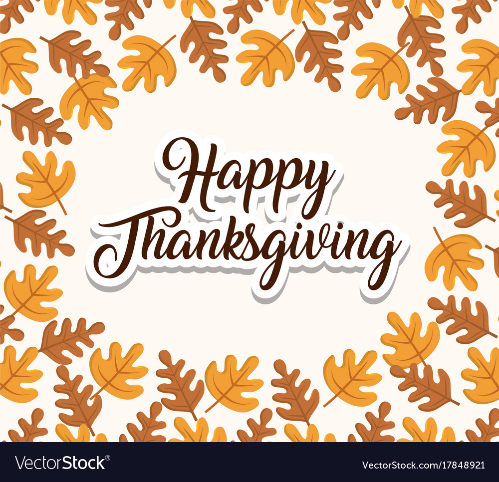 Happy thanksgiving design