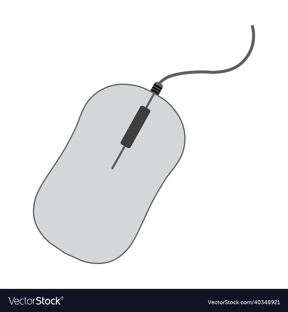 Simple computer mouse icon