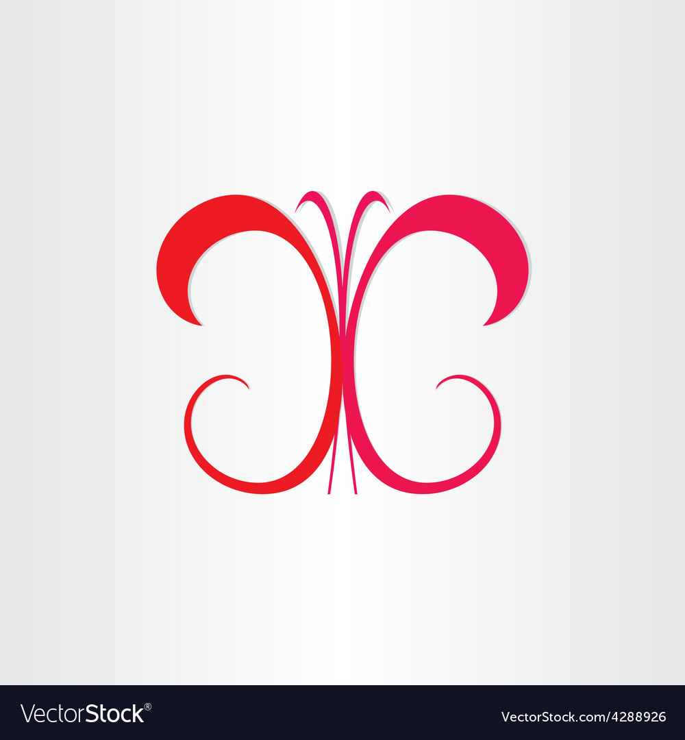 Butterfly background stylized design