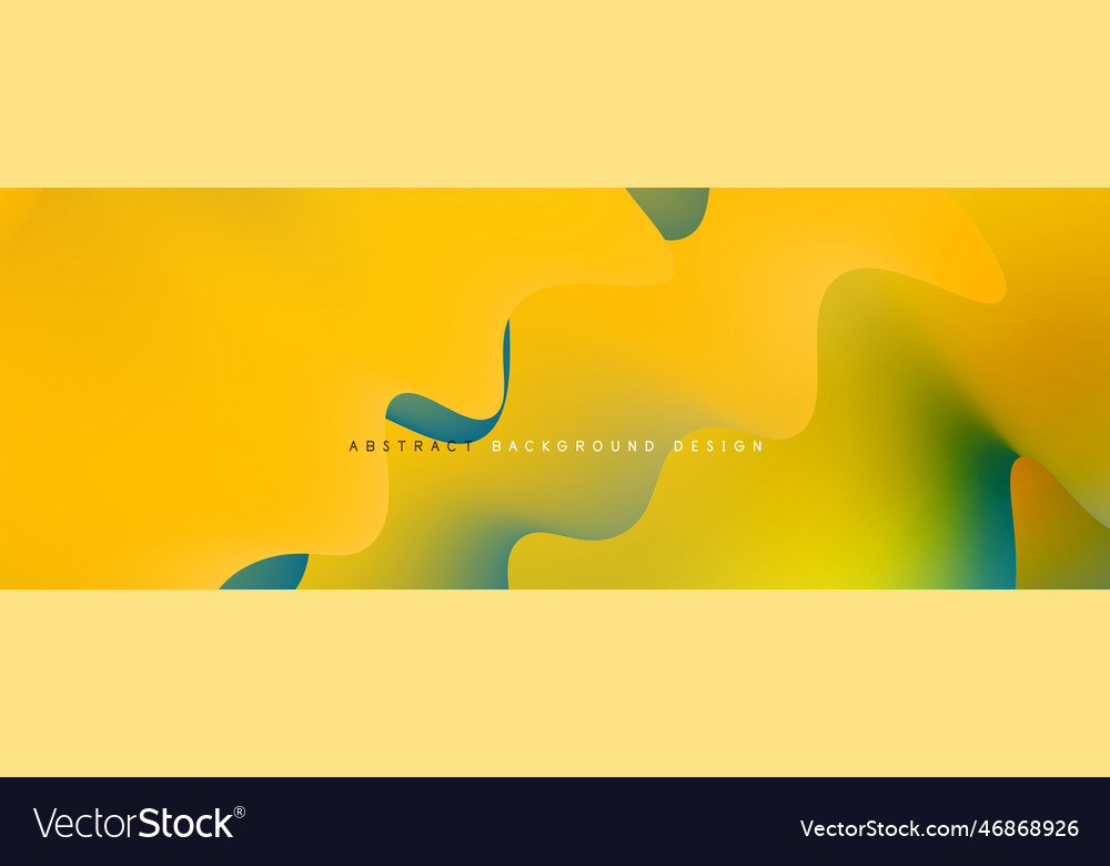 Dynamic liquid waves abstract background