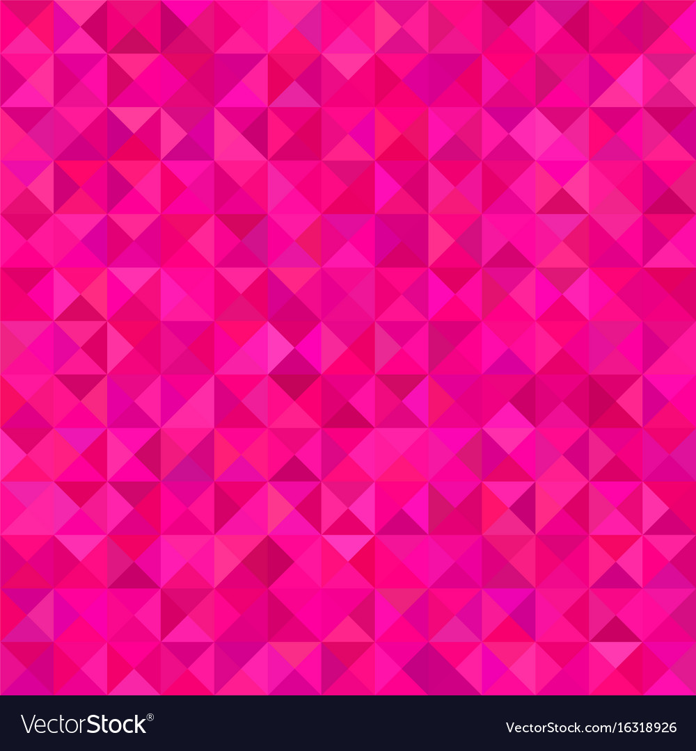 Geometric triangle tiled mosaic pattern