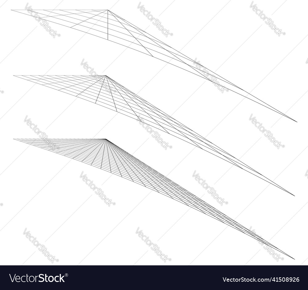 Graticule grid mesh plane with deform distortion Vector Image Graticule grid mesh plane with deform distortion