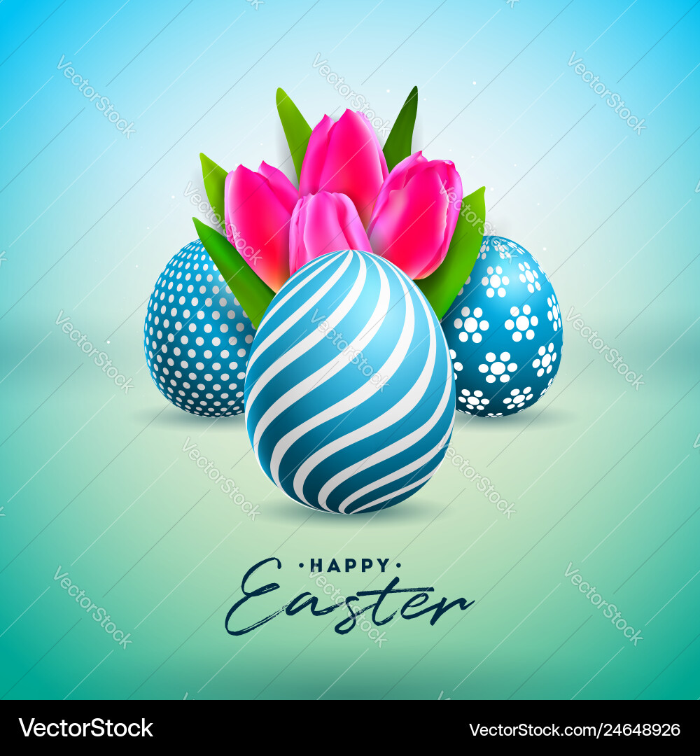Happy easter holiday Royalty Free Vector Image