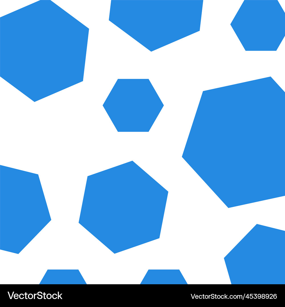Hexagon background Royalty Free Vector Image - VectorStock