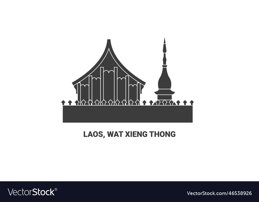 Laos wat xieng thong travel landmark