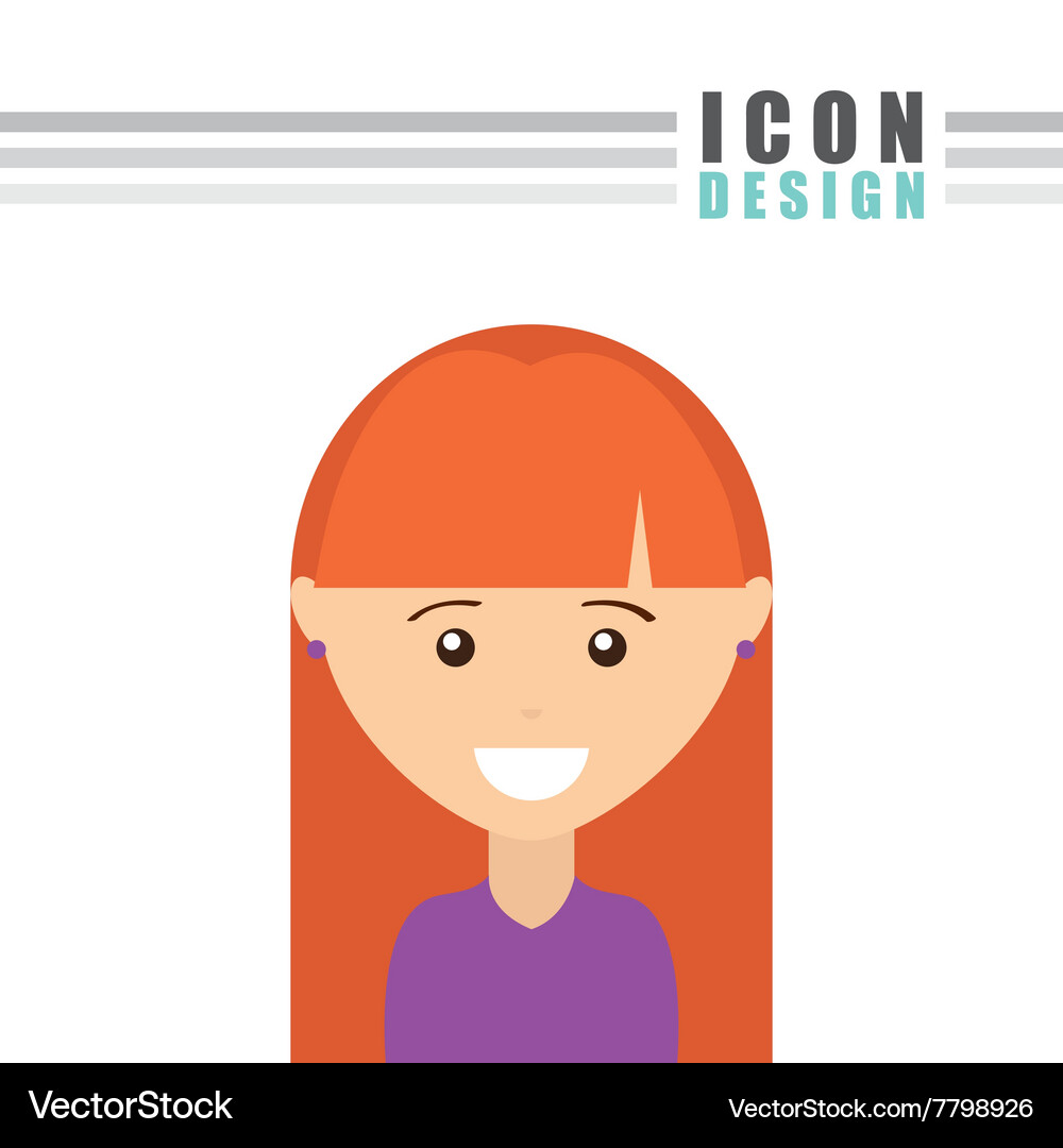 User profile design Royalty Free Vector Image - VectorStock