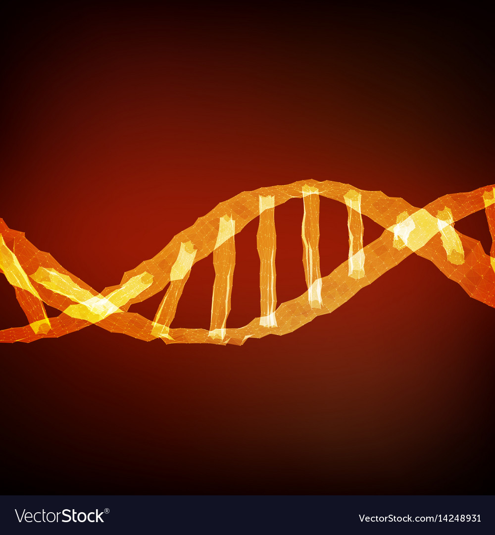 Abstract dna mesh background