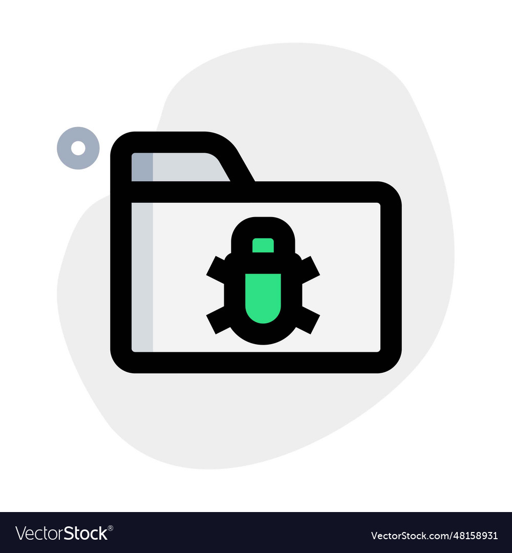 Malware corrupted the data of folder