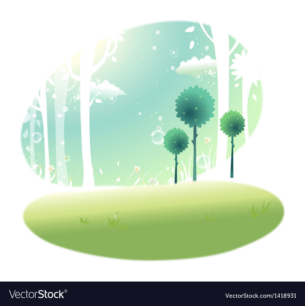 Tree forest background